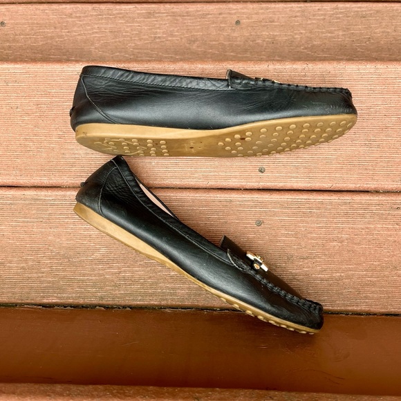 Kate Spade Carmen Leather Loafers, Black, 9 - Picture 2 of 9